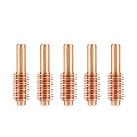 220037 Plasma Cutter Cutting Torch Consumables Electrodes Kit 5 Pcs/set MAX1650 Suitable Metal Cutting Copper Material