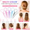 10-piece Hair Tool Set,Topsy Tail Hair Tool, Hair Pull Through