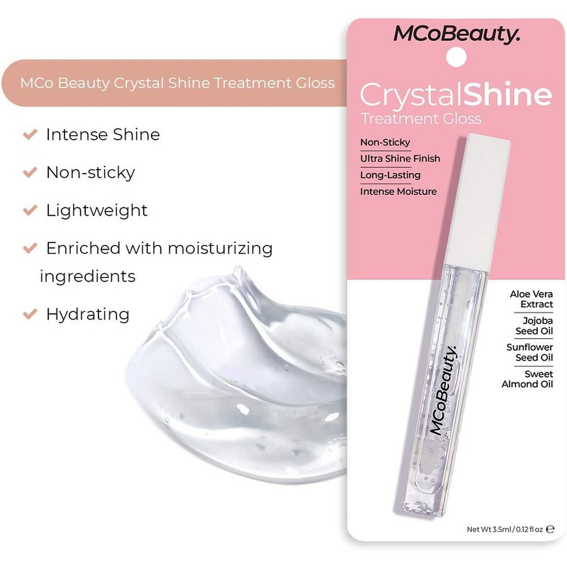 MCoBeauty Mcobeauty crystalshine treatment gloss 0.12 oz