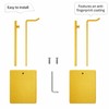 Gold Purse Holder Stand, 2Pcs Adjustable Height table banner stand