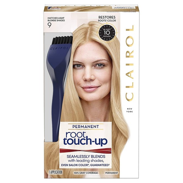 Clairol Nice 'n Easy Root Touch-Up - 009 Light Blonde Light Ash Blonde - 1 kit Light Blonde Ligh Ash Blonde-9