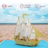 Lin Pop-up Greeting Cards 3D Travel Voucher, 4th Master Boat