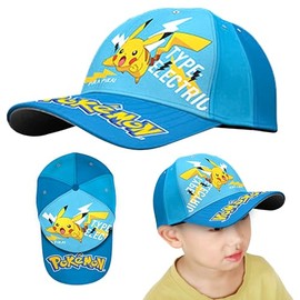 Fashionable Kids Cotton Baseball Cap | Blue | Stylish and Versatile Hat for Childrens, Ideal for Casual and Sporty Looks 3+ Years