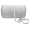 White Flat Elastic 6mm x 10m - Quarter Inch Elastic