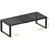 Zilvando Heavy-Duty Adjustable Metal Shelf Organizer - Expandable & Stackable