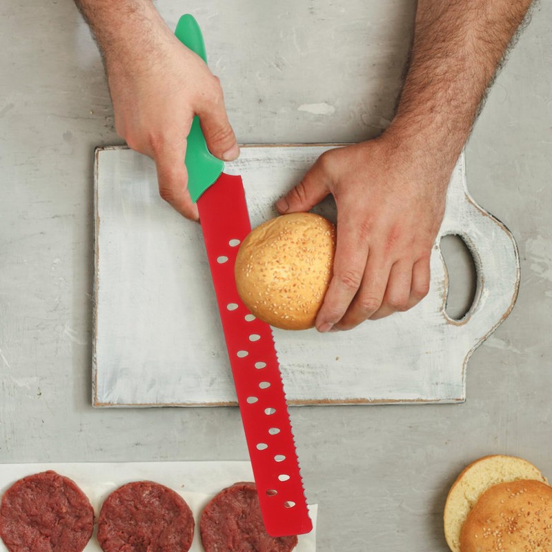 Multifunctional Watermelon Knife Extended Watermelon Cutter Slicer with Stainless Steel