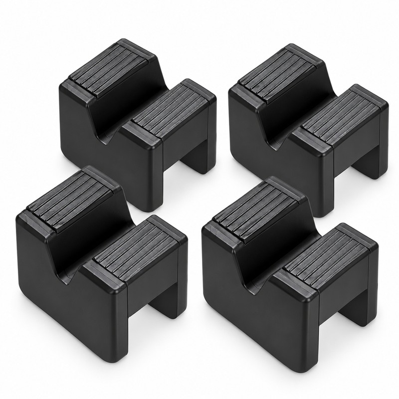 Car Jack Rubber Pad Car Slotted Lift Jack Stand Rubber