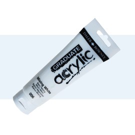 Daler-Rowney Graduate Acrylic Paint, Plastic Tube, 4oz - 120 ml, Mixing White