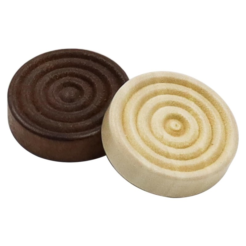 Sarini Wooden Checkers Draughts Set, 24Pcs Master Of Chess, Draughts