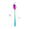 Do Buy Long Handle Spoons Set of 8 (Coloured), Cocktail