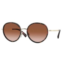 Valentino VA2051-300313 Sunglasses RED HAVANA w/GRADIENT BROWN 53mm