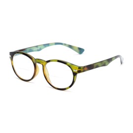 Readers.com Reading Glasses: The Ivy League Bifocal round Style for Men and Women