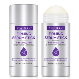 Retinol Firming Serum Stick, Collagen Peptides Firming Serum Stick, Anti Aging Peptides Cream Stick, Retinol Stick for Tightening Sagging Skin, Reduces Wrinkles & Lines, Improves Skin Elasticity (2PC)