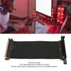 PCIE 3.0 X16 Extender 128Gbp/s Right Angle EMI Shielding GPU