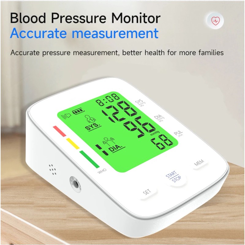 LCD BP Monitor Hot Selling USB Charge Digital BP Apparatus