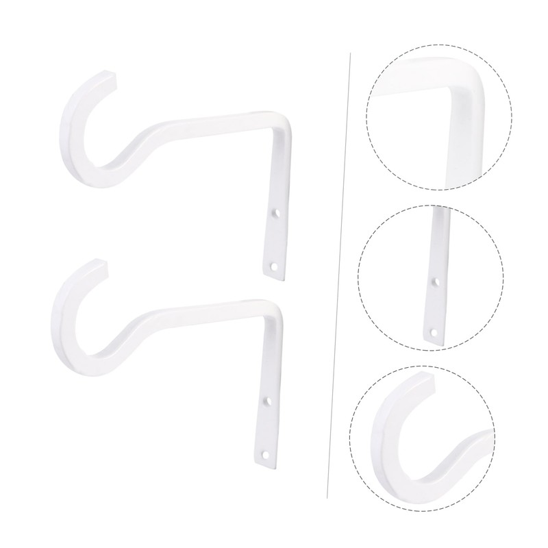 ORFOFE 2pcs Hook up Plant Stand Plant Wall Hook Bracket