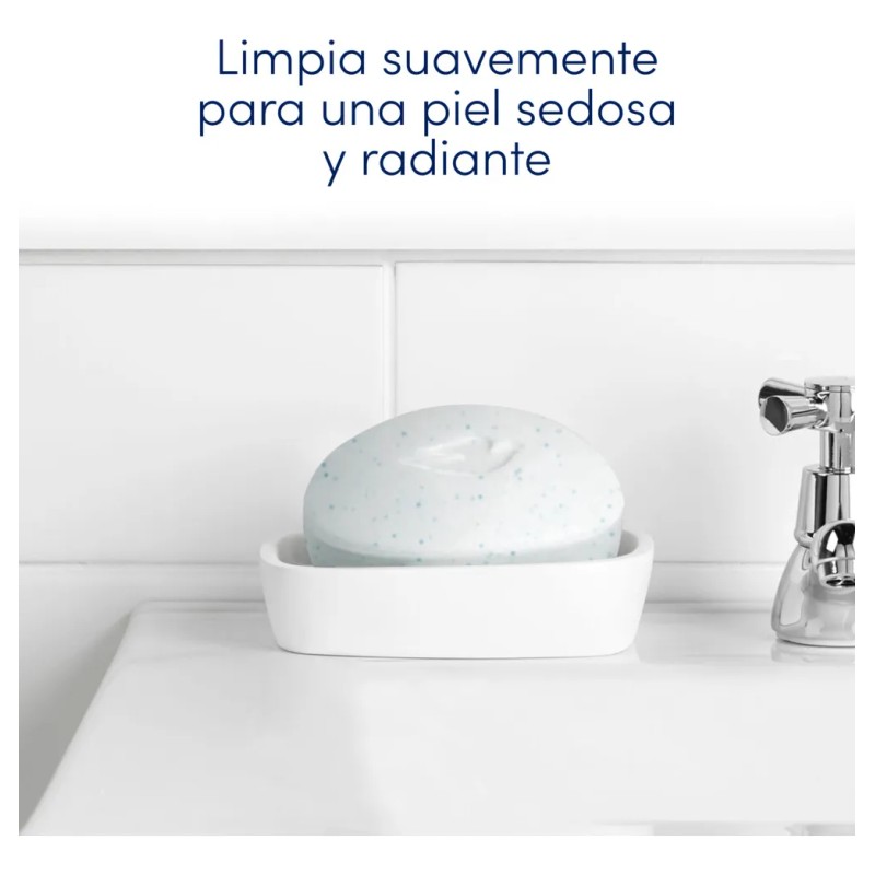 Dove Jabón Toc Exfoliación Suave Perlas Exfoliantes 90g