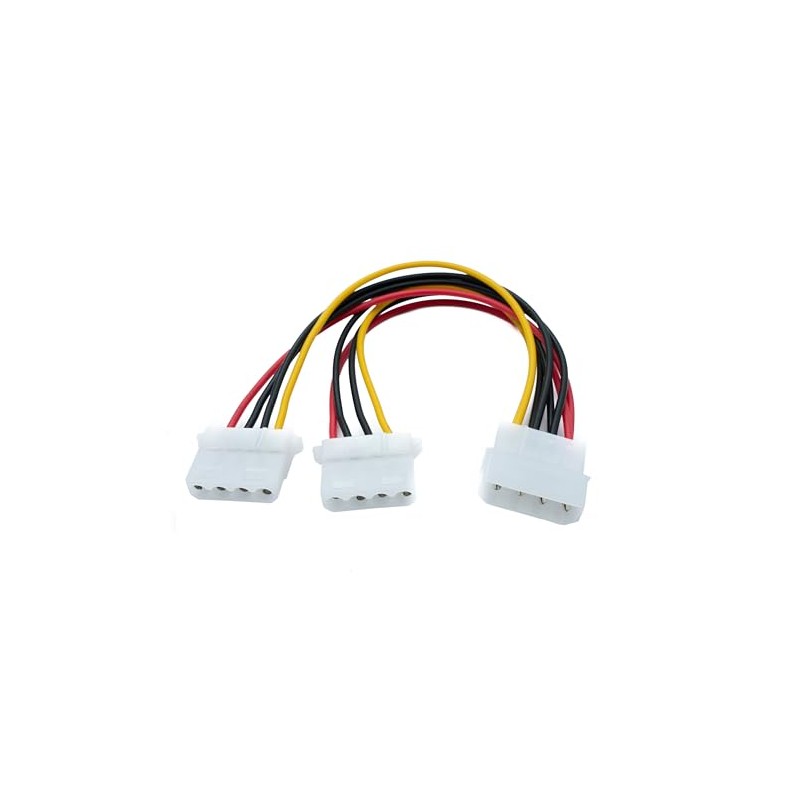 SYSTEM-S Y Molex Cable 20cm LP4 IDE 4Pin Male to