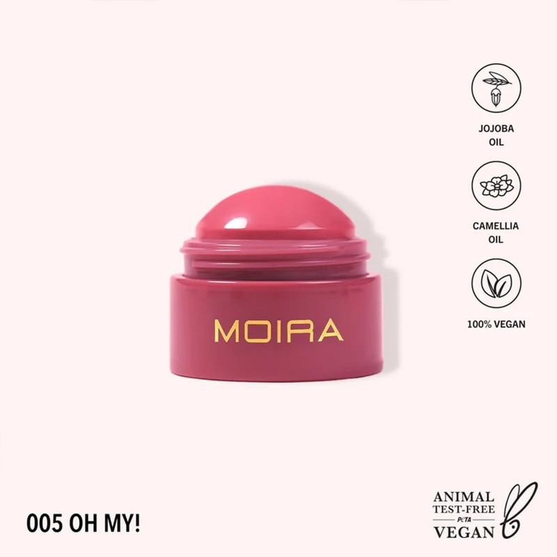 Moira Rubor Soft Blush Balm (005, Oh, my!)