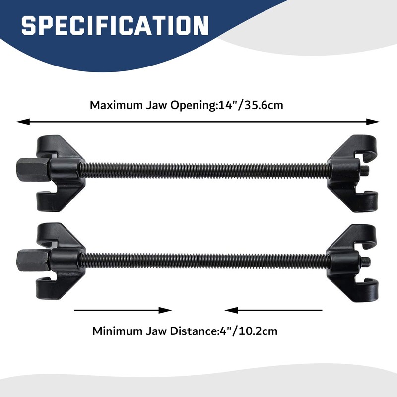 DASBET 14" Coil Spring Compressor Tool Suspension Strut Remover Installer