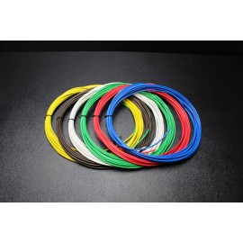 Audiopipe 14 GAUGE 6 WAY TRAILER WIRE KIT 25 FT EA LIGHT BRAKE POWER GROUND BATTERY AWG