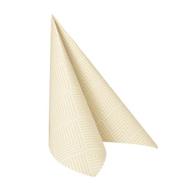 PAPSTAR Napkins, Tissue, champagne, 7.8 x 20 x 20 cm