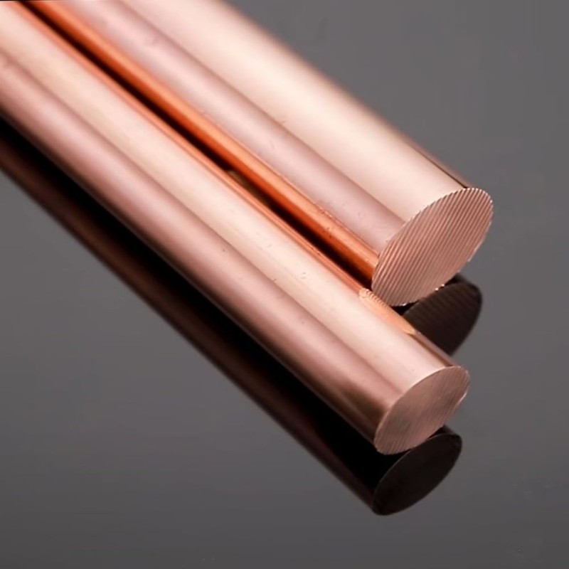 12-Inch Length Pure Copper Round Rod 1/4" Dia(6.35mm),99.9% Solid Copper