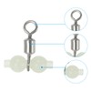 PATIKIL 20 Pack 3-Way Swivel Cross Line T-Turn Rolling Terminal
