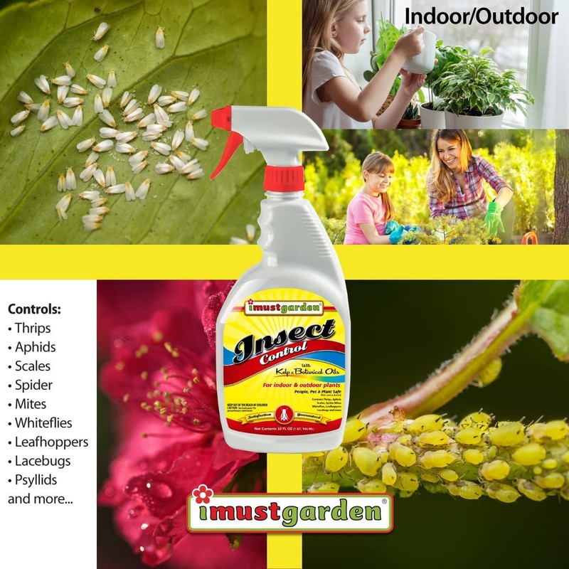 I Must Garden Insect Control: Kills & Repels Aphids, Whiteflies,