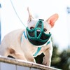 French Bulldog Muzzle Breathable Mesh - ShiningUU Adjustable Short Snout