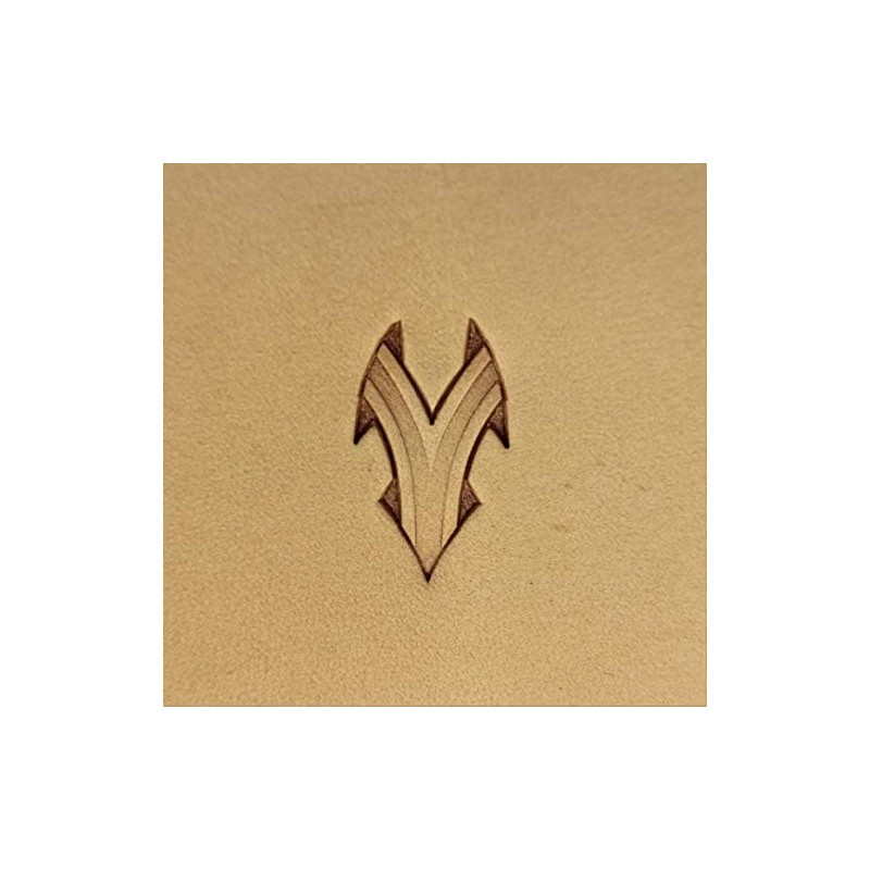 DandS ltd Leather Stamp Tool Basket Weave Stamping Working Carving