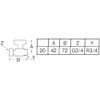 SANEI V66B-20 Ball Valve with Nut, One-touch Handle Attachment and