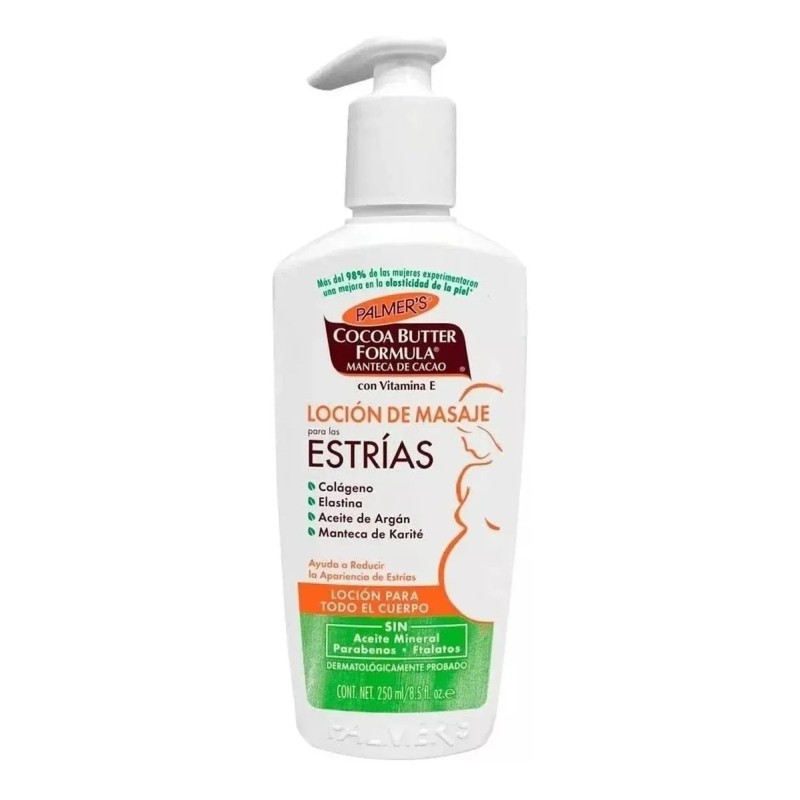 Kit Anti Estrías Y Embarazo Bálsamo Crema Loción Y Aceite