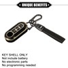 Juego de funda para llave inteligente de coche compatible con