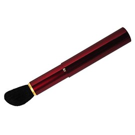 KIHITSU Kumano Brush, Portable Cheek 3D Brush, Wine, A2-2C Makeup Brush