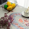 FUN LAVIE Printed PVC Tablecloth Rectangular Waterproof Stain-Resistant Table Cover