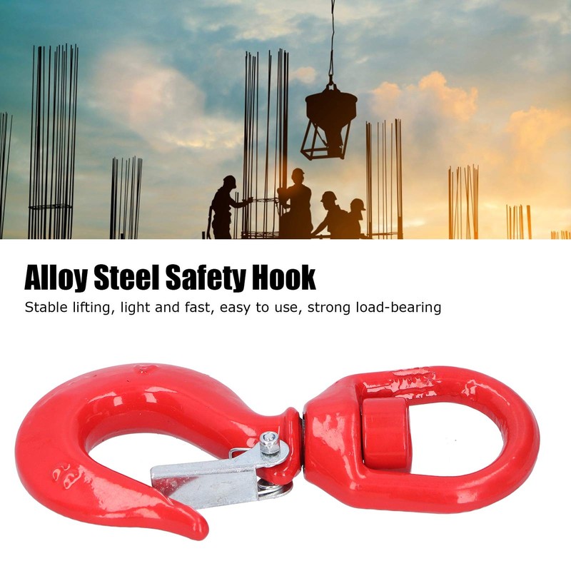 frenma Safety Hook, Crane Hook, High-Strength Fine Rib for Lifting