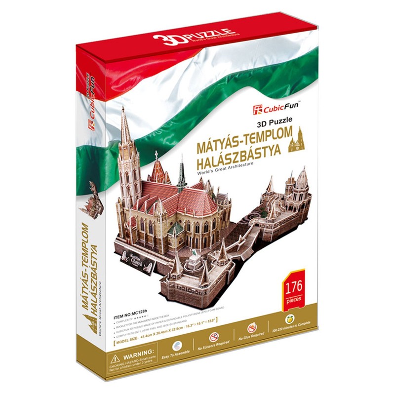 Matthias Church Budapest 3D Puzzle
