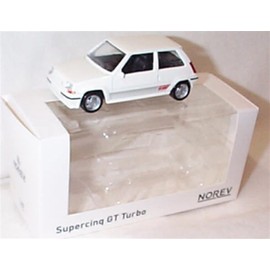 Norev R’ENAUL’T 5 SuperCinq Gt turbo in White vehicle 1:43 scale diecast model