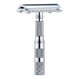 Merkur Travel Safety Razor with Black Leather Pouch (933 000)