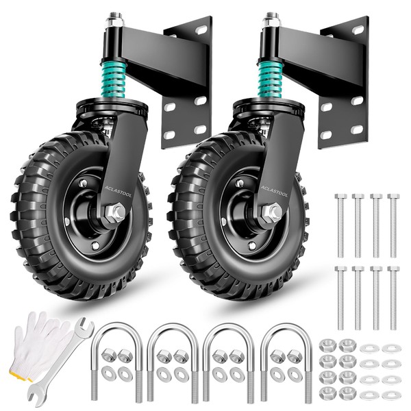 Aclastool Gate Wheel, 15.4 Inch Overall Height, 8 Inch Wheel