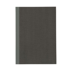 MUJI NAA12A9S Notebook, 0.2 inch (5 mm) Square, Dark Gray, B5, 30 Pieces, Thread Bound
