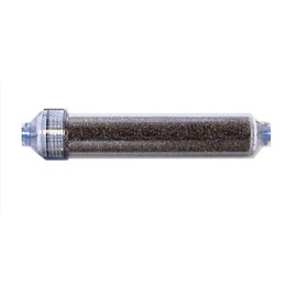 Oceanic Water Systems XL Inline Water Filter - Deionization DI Resin 2.5" x 12" with 1/4" FNPT