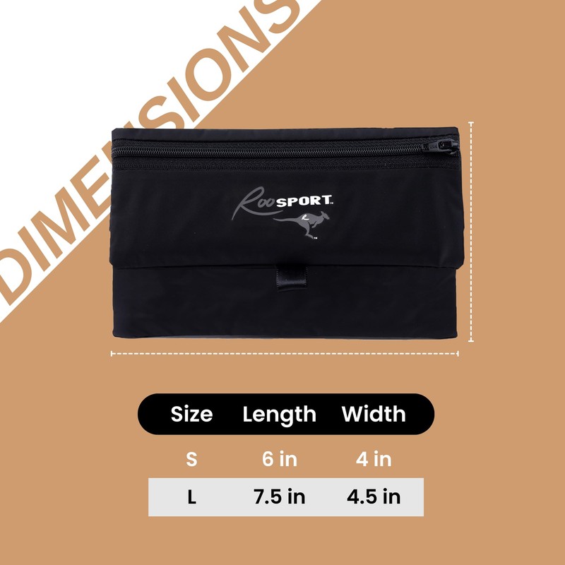 RooSportPlus Magnetic Running Pouch - Securely Carry Essentials While Running