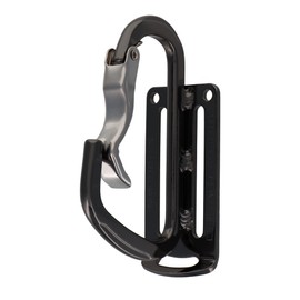 Sankyo Corporation DBLTACT Lightweight Aluminum Tool Hook with Curved Gate x Claws Gun Metal DT-AHB-811G