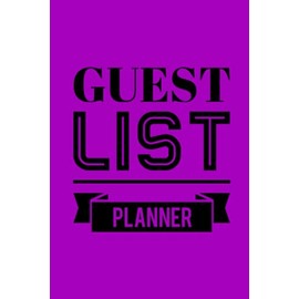 Guest List Planner: Track Your Guests For Weddings, Birthdays, Baby Showers, Engagement Party | Guest Tracker For Events