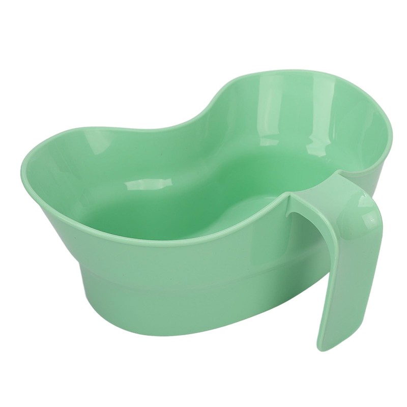 300ml Basin Cup for Elderly Bedridden, Inward Curved Vomit Bowl