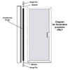 Gordon Glass® Nylon Hinge Pin Kit 5/16" Diameter for Continuous