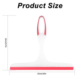 Shower Squeegee for Glass Doors, 3pcs Bathroom Squeegee for Shower Cleaner Squeegee, Window Cleaning Squeegee Glass Shower Door for Car Window Wiper Mirror Windshield