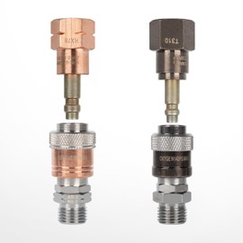 Cutting torch quick connect torch set | Oxy Acetylene Quick Connects Set | Oxy-Fuel Quick Connect Torch To Hose Coupler Set | Leak-Proof Design | ONE YEAR WARRANTY